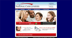 Desktop Screenshot of nationalcashlenders.com